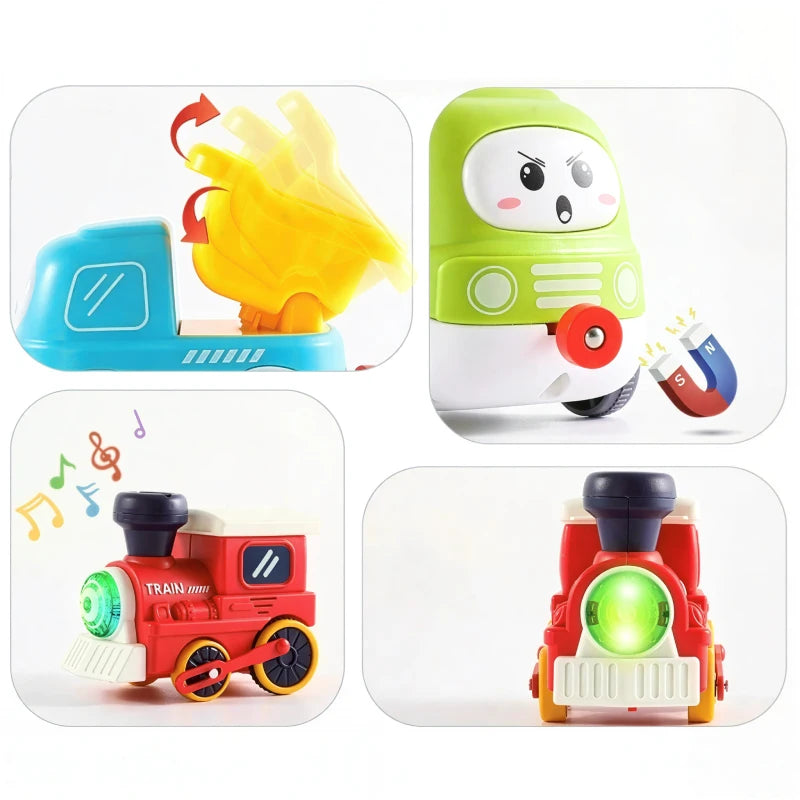 Circuit Train Bebe Electrique à Vapeur