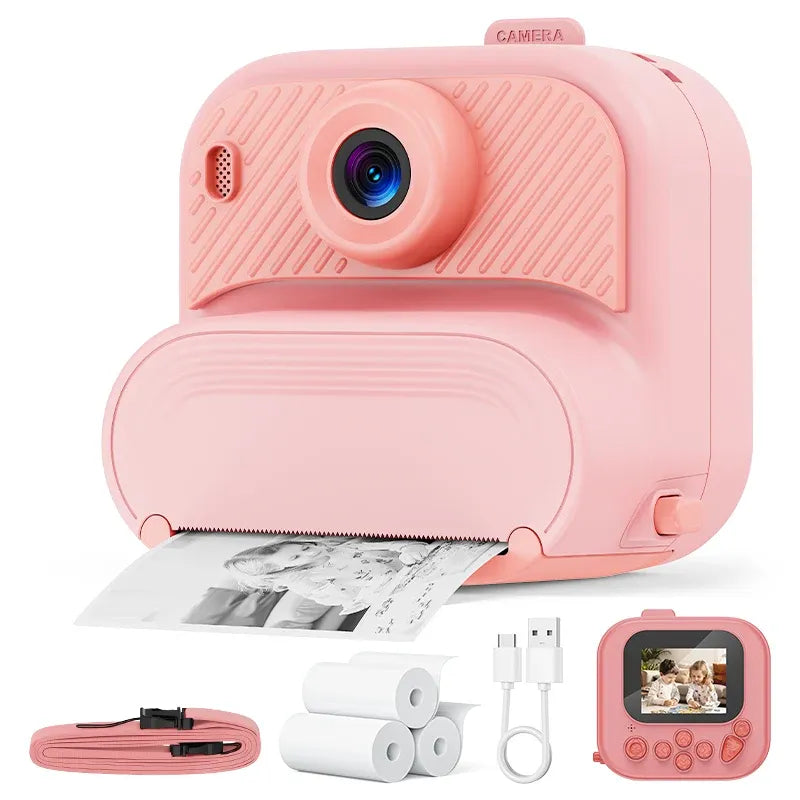 Appareil-Photo-Thermique-Enfant-rose-fille-7-ans