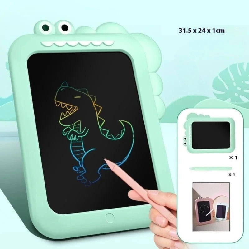 Ardoise-NumÉrique-LCD-Dinosaure-Tactile-VERT