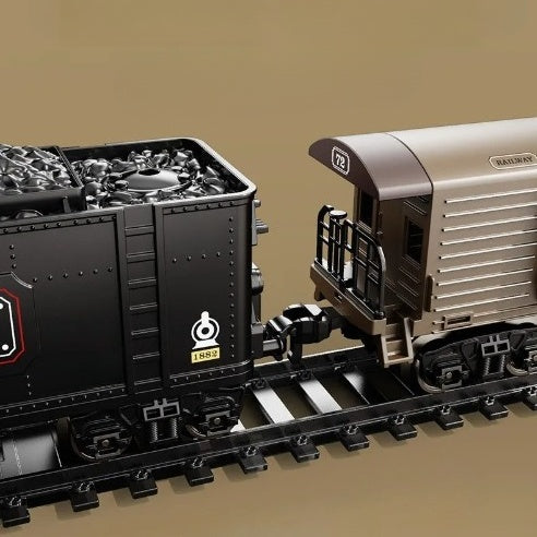 Circuit Train Electrique Enfant a Vapeur