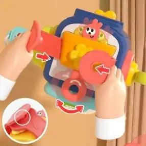 Cube de Motricité Montessori 6-en-1 Pingouin Interactif