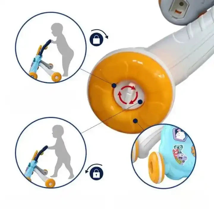 Ardoise Magique pour Bébé avec Trotteur Garçon