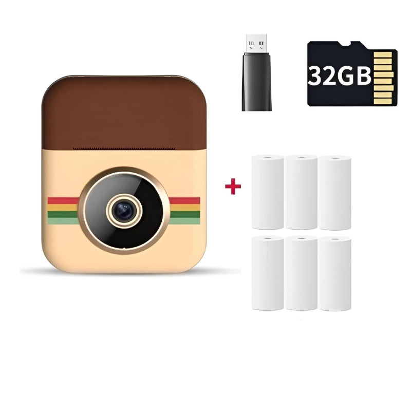 Appareil Photo Enfant Instantané Écran Net sans Jeux