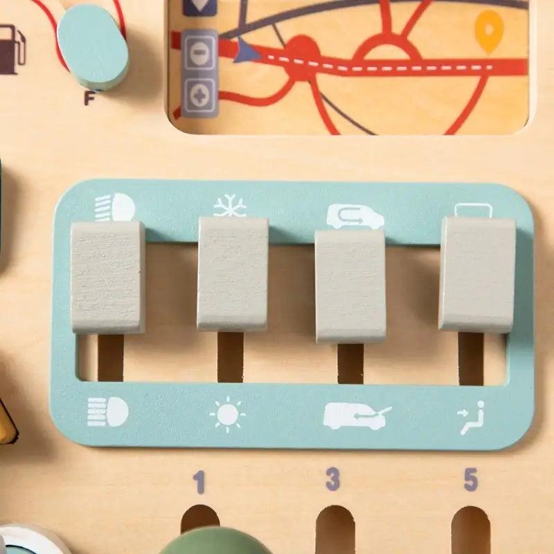 Planche d'Activité Montessori en Bois