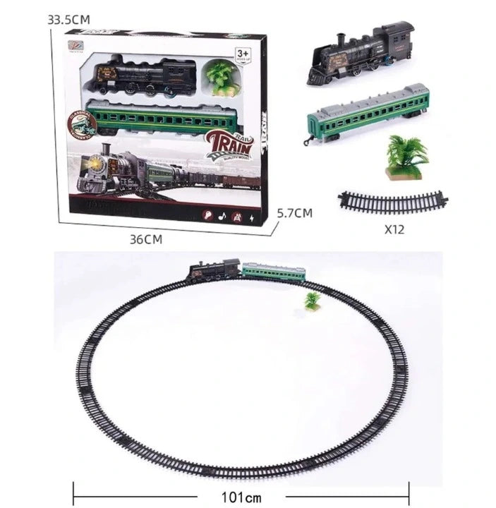Circuit Electrique Train Jouet Lumineux