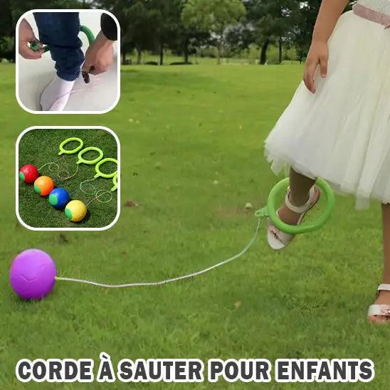 Anneau de Saut Cheville avec Balle pour Enfant