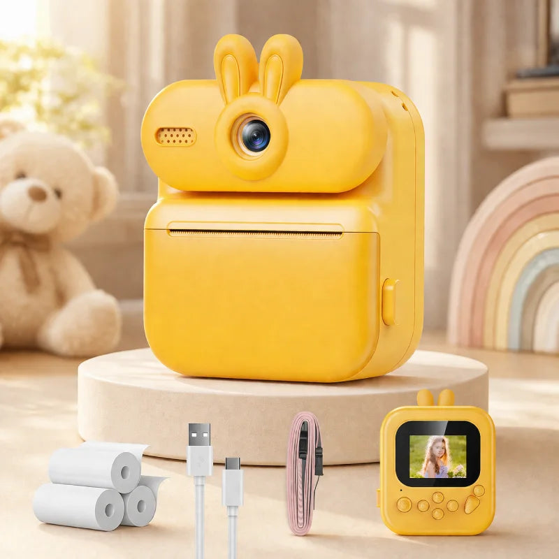 appareil-photo-enfant-lapin-jaune