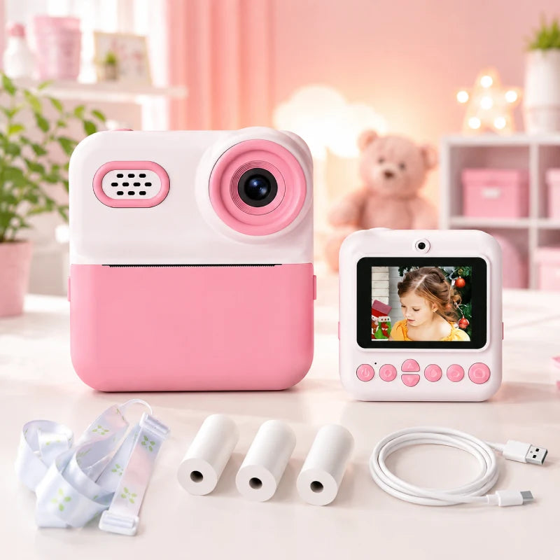 appareil-photo-imprimée-enfant-rose-fille-3-ans