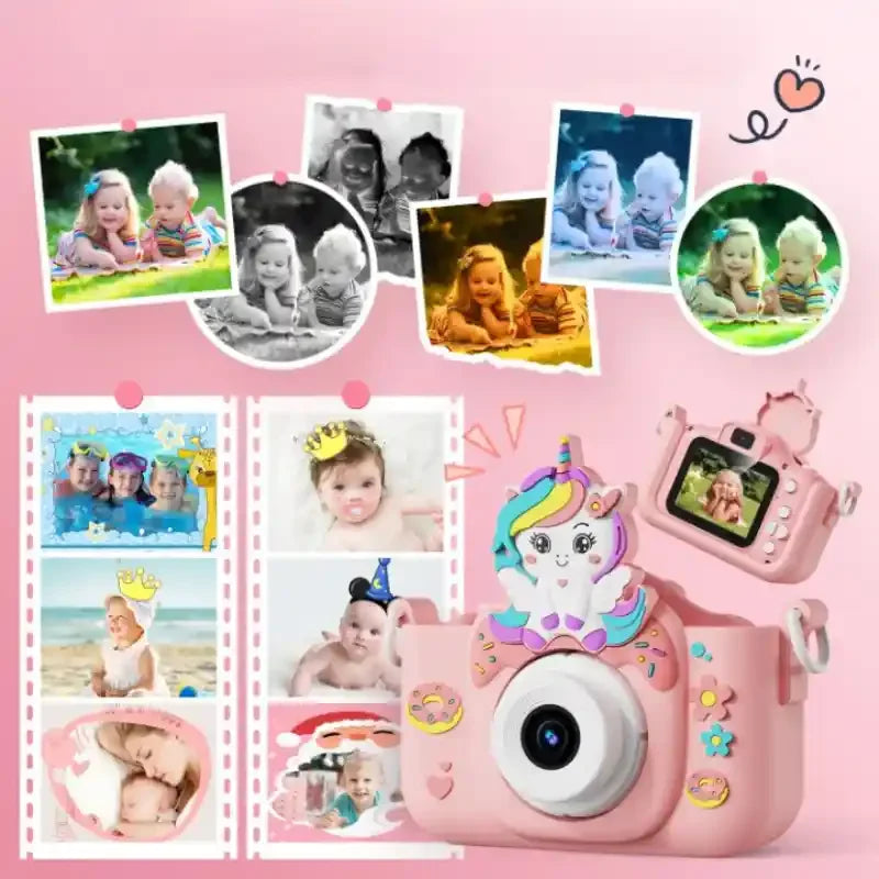 APPAREIL PHOTO LICORNE NUMERIQUE AVEC JEUX