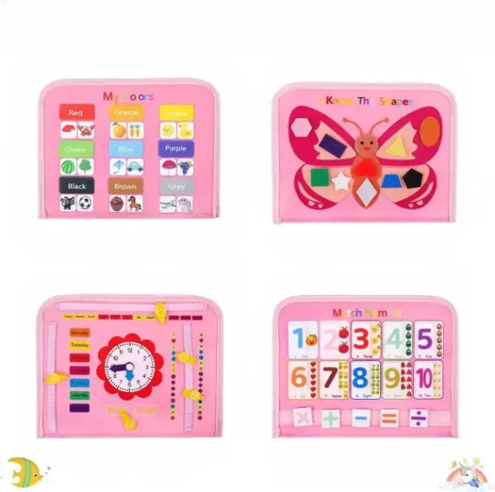 busy_board_tissu_montessori_rose_cadeau_fille_3_ans