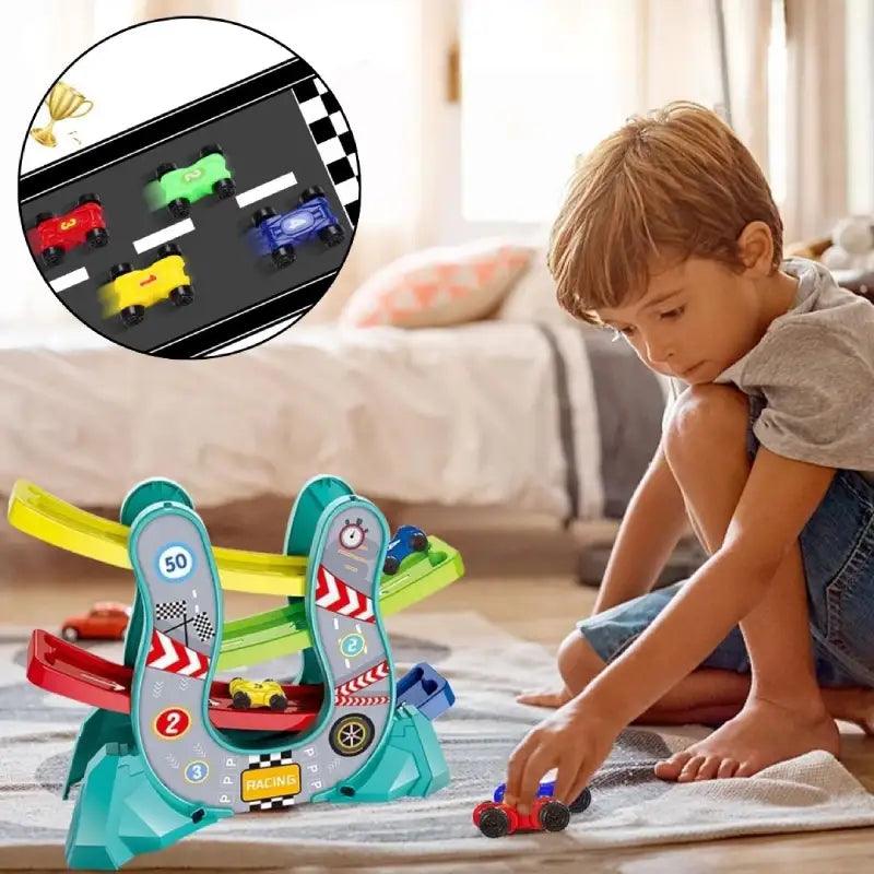 circuit-voiture-cascade-vehicules