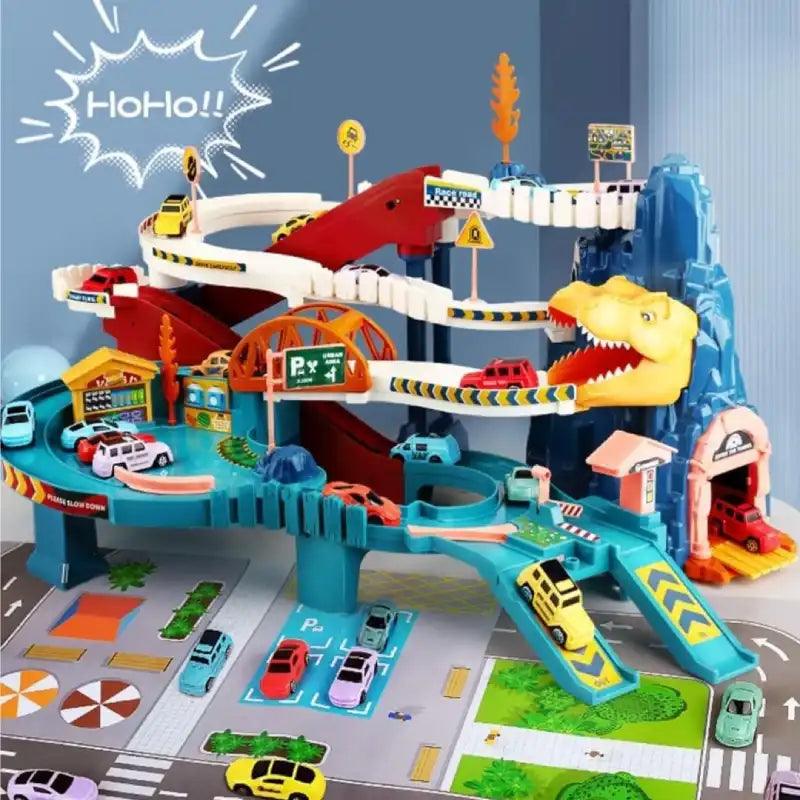 circuit-voiture-montessori-dinosaure-vingt