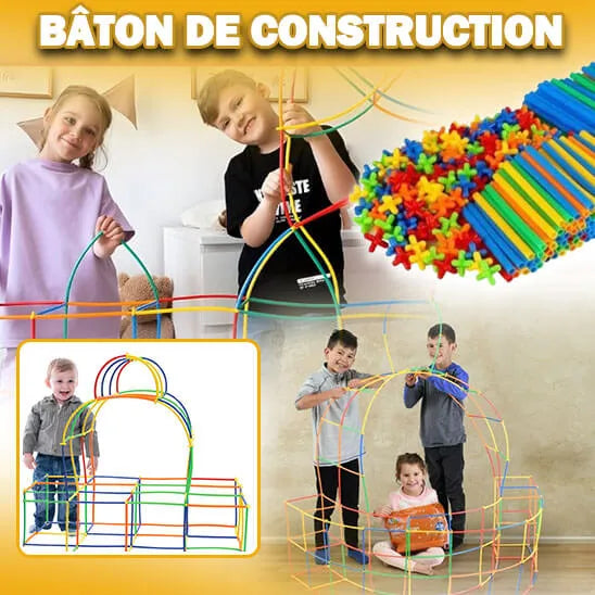 jeu de construction pailles cadeau enfant de 5 a 7 ans
