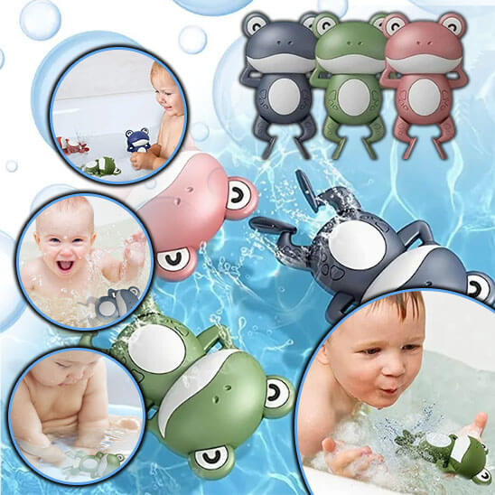 jouet de bain grenouille rigolote