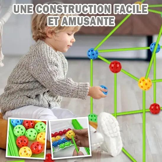 kit construction cabane Montessori garcon