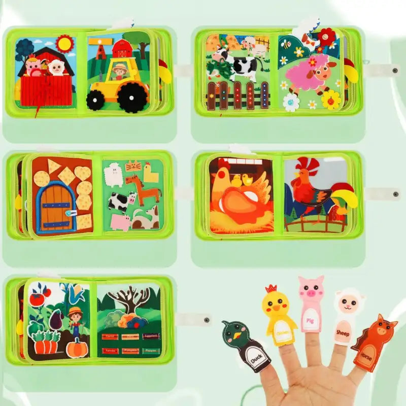 livre-busy-board-tissu-bebe-marionettes