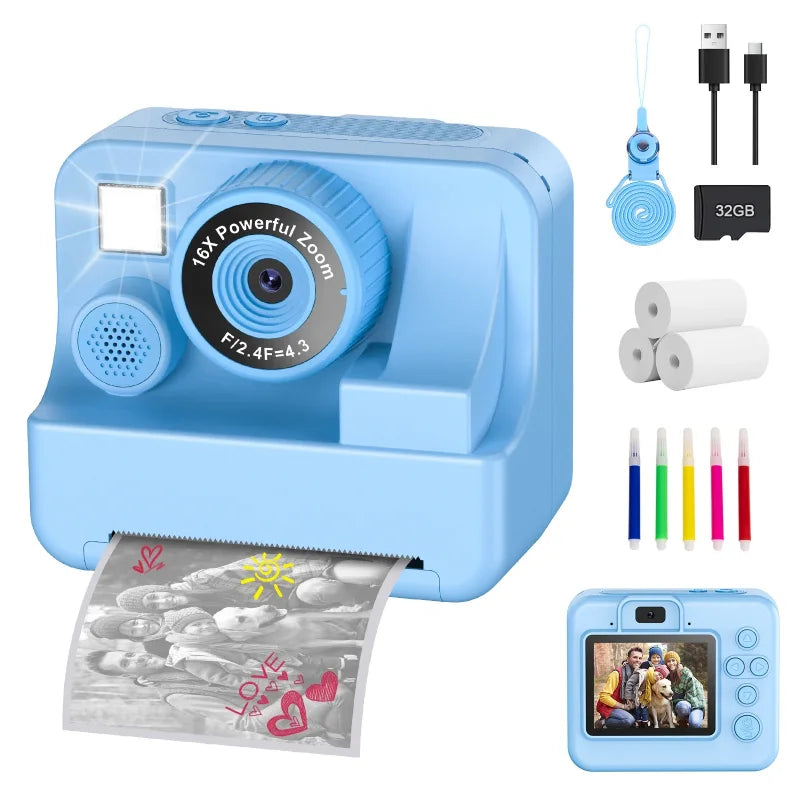 lot-appareil-instantané-enfant-bleu