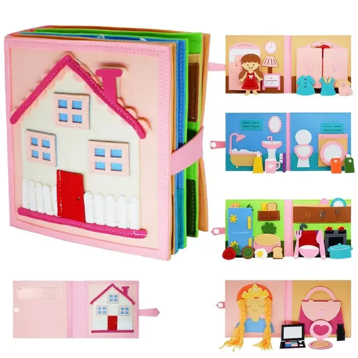 meilleur-livre-en-tissu-montessori-rose-cadeau-fille-2-ans