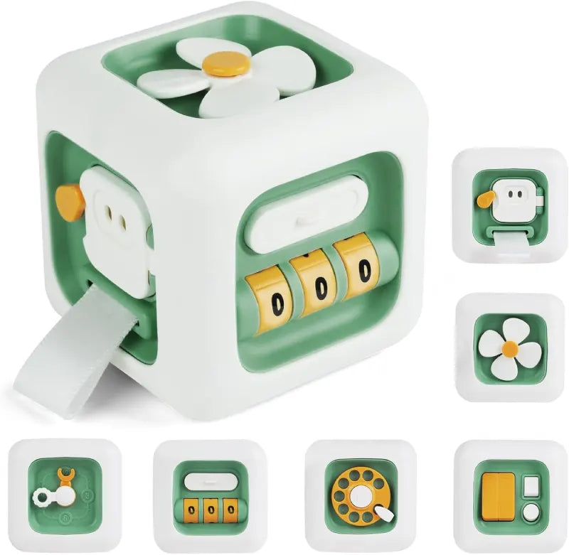 mini-cube-montessori-busy-board-sensoriel-vert