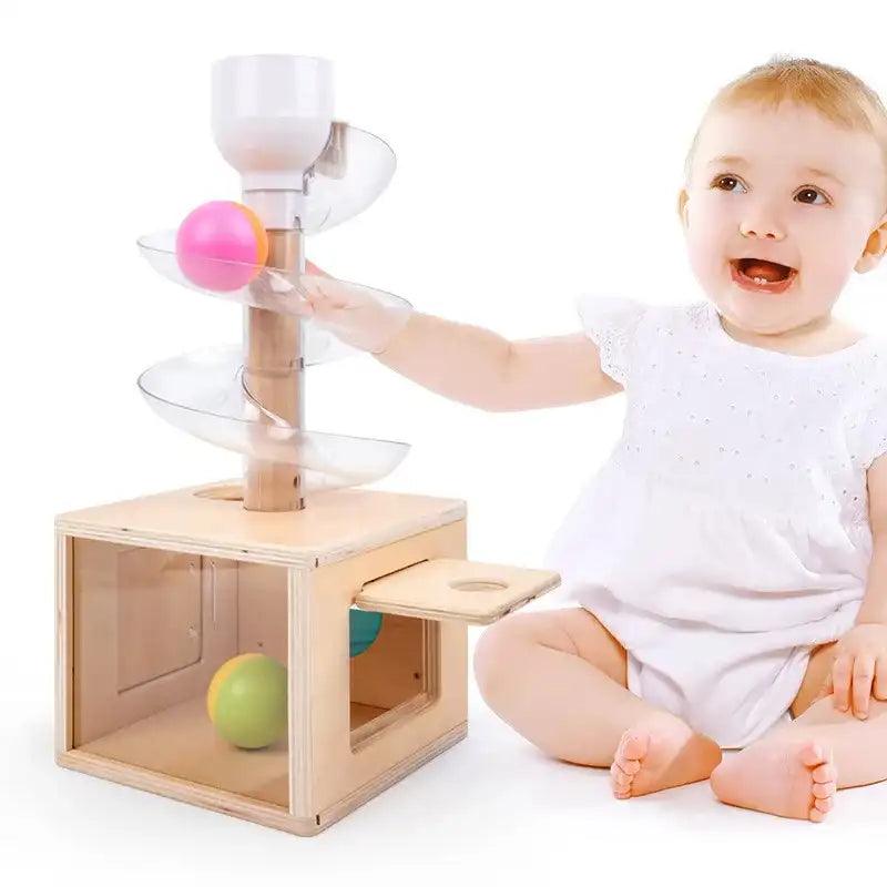 tour_spirale_montessori_en_bois_avec_balles_musicales