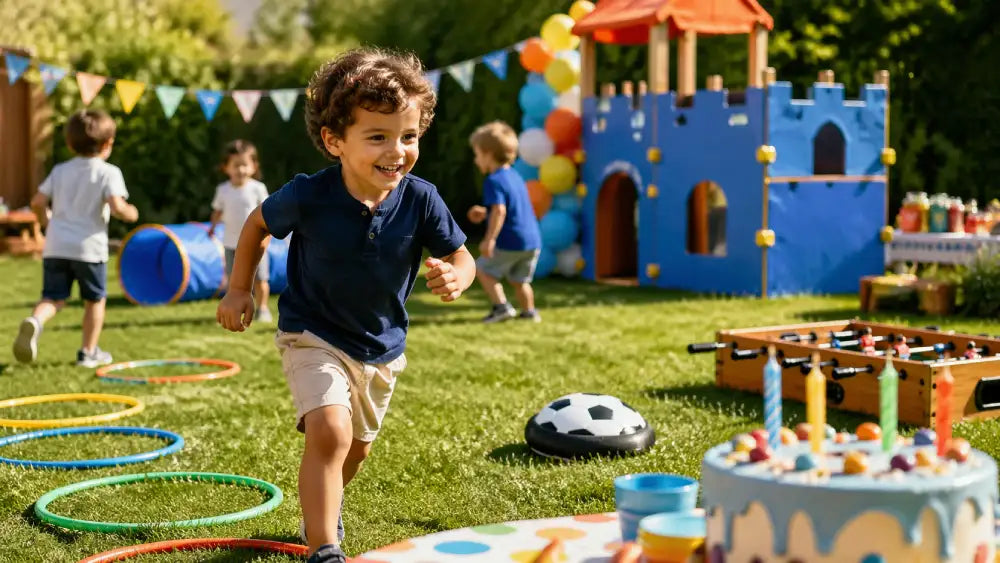Anniversaire 3 Ans Garçon Jeux Exterieur : Moments Inoubliables