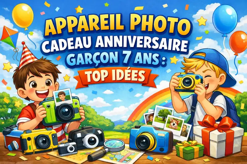 Appareil Photo Cadeau Anniversaire Garcon 7 Ans : Top Idées