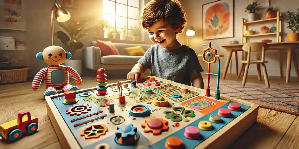 BUSY BOARD, C'EST QUOI ? LE SECRET POUR ÉVEILLER LA CURIOSITÉ DE VOTRE ENFANT