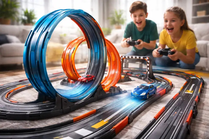 Quel est le Meilleur Circuit Voiture Telecommandé Enfant Electrique Looping  7 ans 