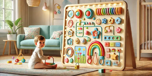 BUSY BOARD À PARTIR DE QUEL ÂGE ? DÉCOUVREZ LE MEILLEUR MOMENT POUR VOTRE ENFANT !