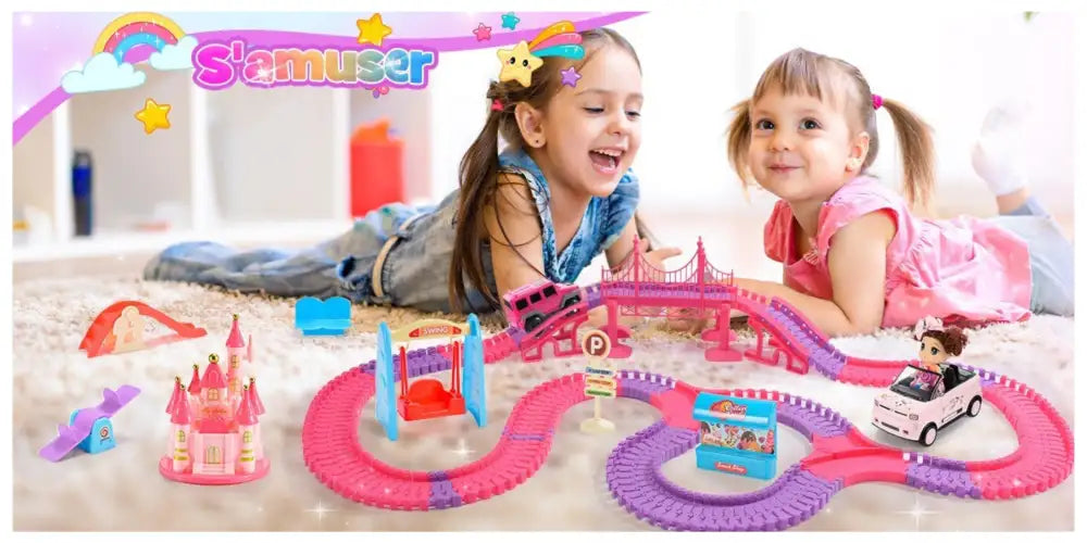 Circuit voiture fille : éducatif, créatif ou rapide…