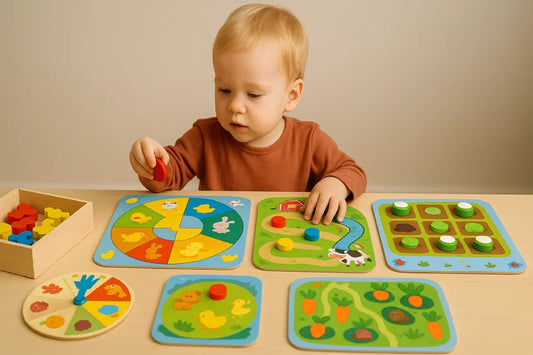 Quels jeux de société pour enfants de deux ans bébé