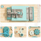 Planche Sensorielle Montessori avec 9 Activités