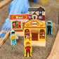 Grand Circuit Train Bois Enfant Aventure