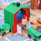 Circuit et Train en Bois avec Véhicules