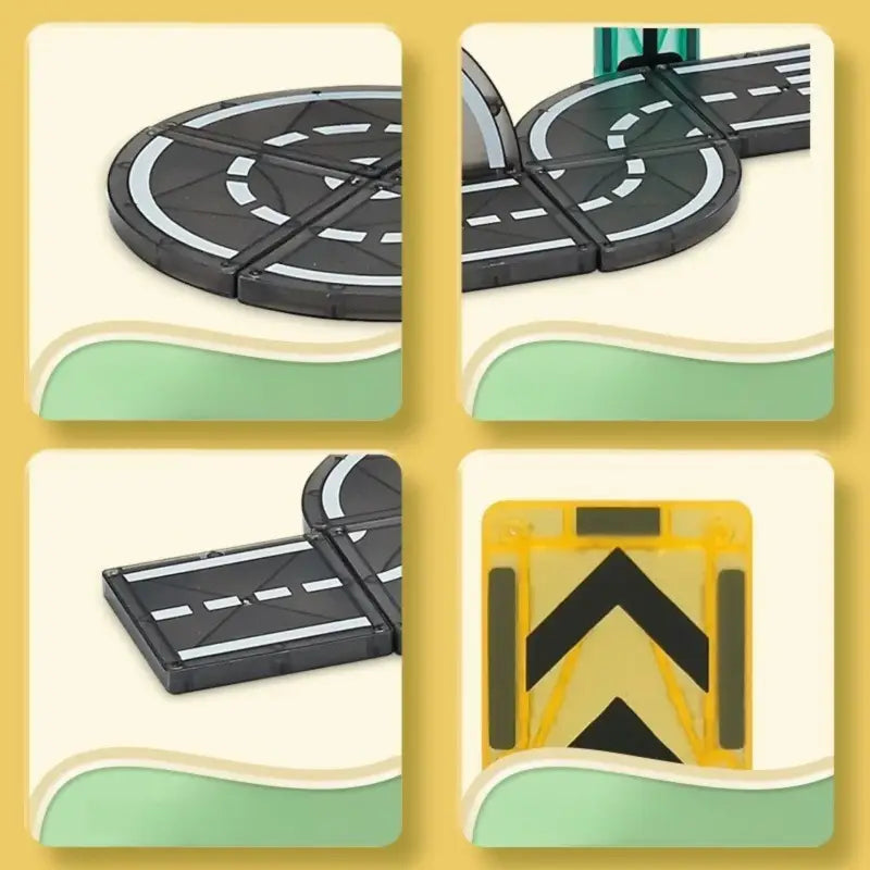 Circuit Voiture Magnetique avec Petites Voitures