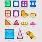 Coffret Jeu de Construction 100 Tuiles Magnétiques