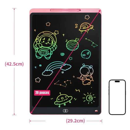 Ardoise LCD Effacable Grand Format