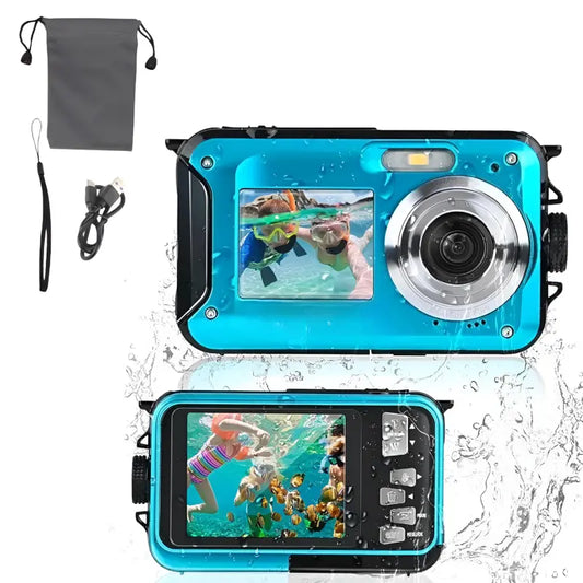 Appareil-Photo-Enfant-Etanche-et-Antichoc-bleu