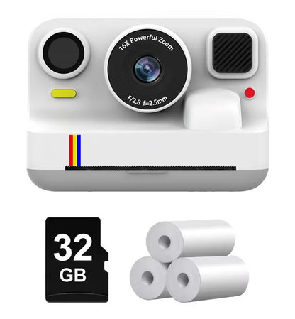 Appareil-Photo-Enfant-Imprimante-blanc-garçon-8-ans