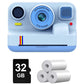 Appareil-Photo-Enfant-Imprimante-wifi-bleu-garçon-7-ans