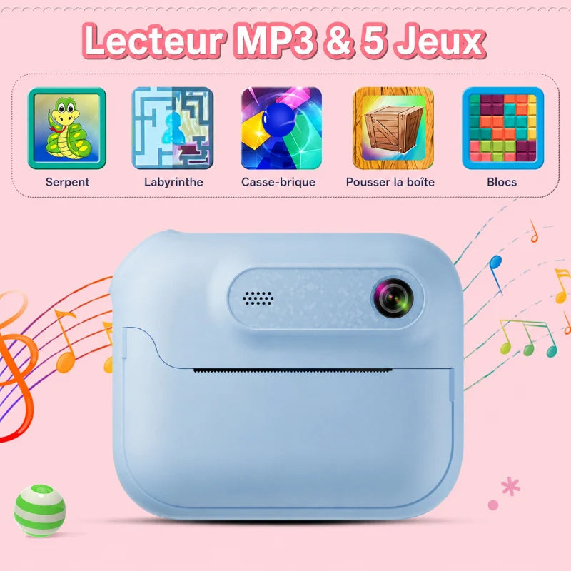Appareil-Photo-Imprimante-Enfant-avec-5-jeux