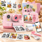Appareil-Photo-Instantane-Enfant-Arc-en-Ciel-rose