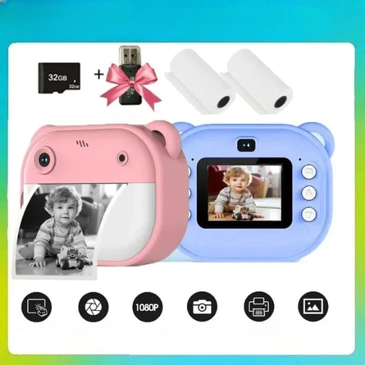 Appareil Photo Instantané Enfant Ourson
