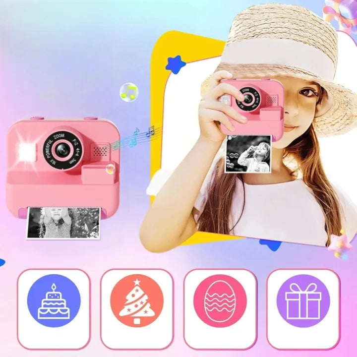 Appareil Photo Instantané Enfant Rose fille-4 ans