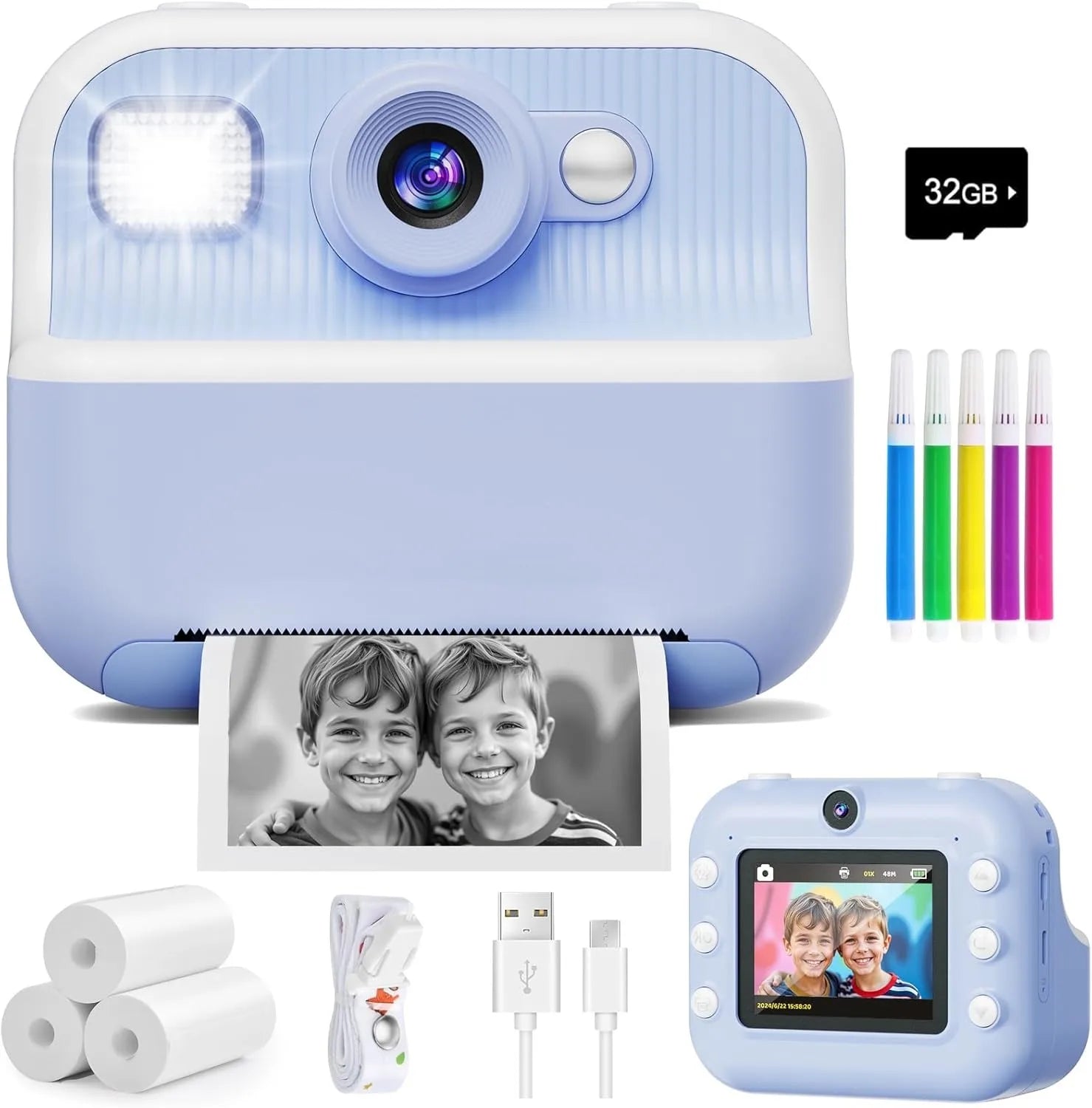 Appareil Photo Instantané pour Enfant Innovant