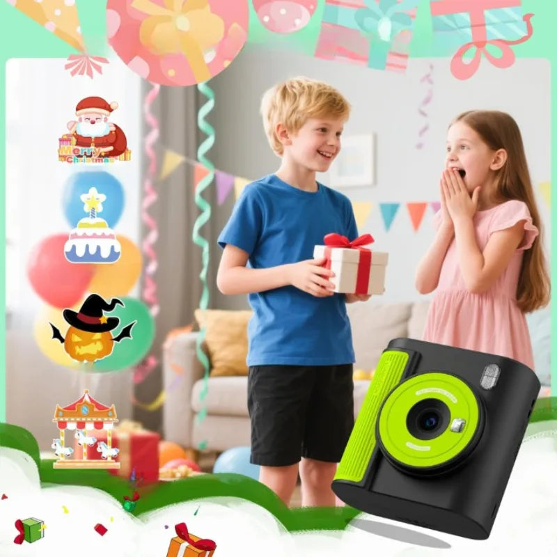 Appareil-Photo-Instantane-pour-Enfant-Rechargeable-cadeau-enfant-noel