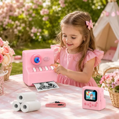 Appareil-Photo-Thermique-Enfant-Magique-fille-4-ans rose