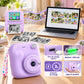 APPAREIL PHOTO INSTANTANE ENFANT AVEC GRAND ÉCRAN HD