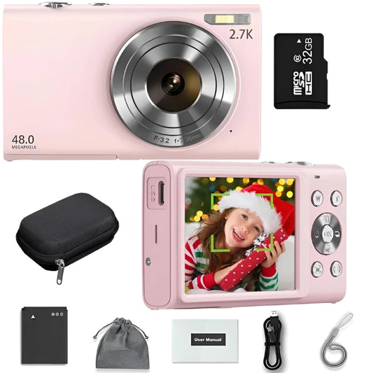 Appareille Photo Enfant Numérique Premium rose 