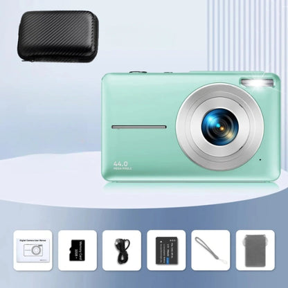 Appareils-Photo-Enfants-Numerique-avec-etui-vert